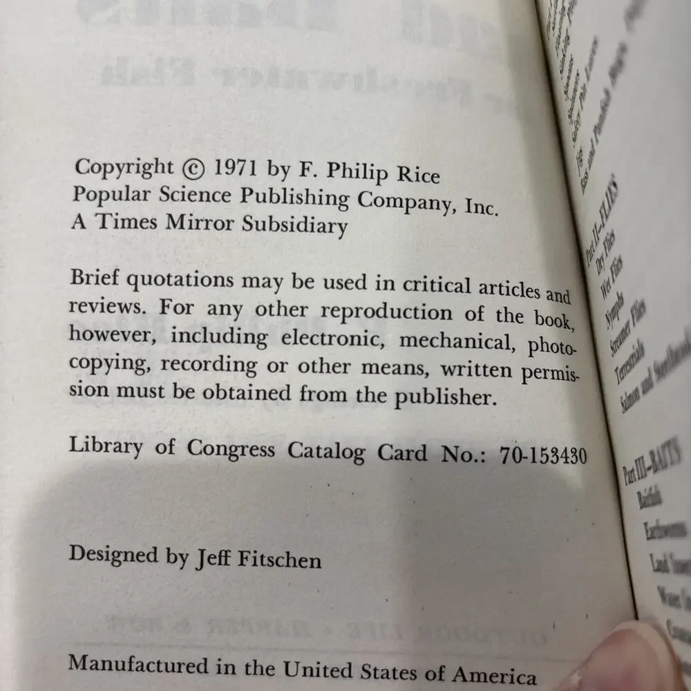 1971 Outdoor Life Tacklebox Library 5 Volume Boxed Paperback Books Set Fishing